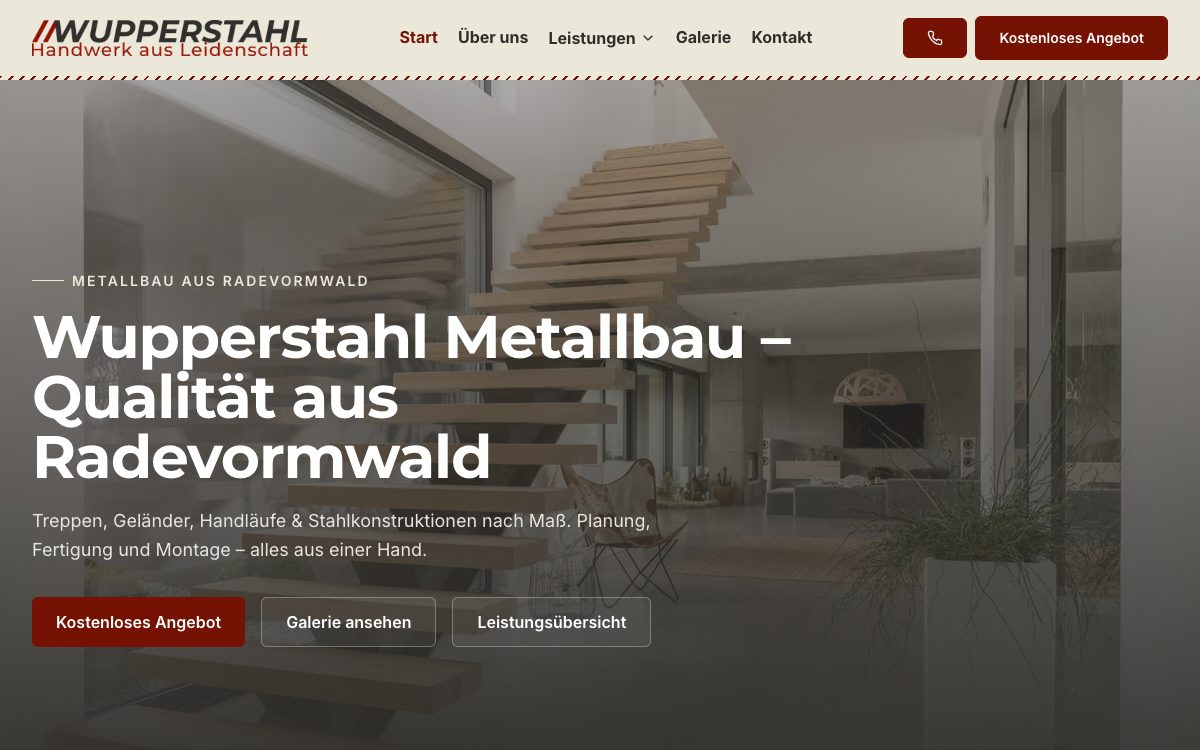 Wupperstahl – Metallbau